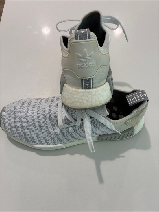 adidas Other - ADIDAS R1 Men’s White & Grey Athletic Sneakers Size 13.